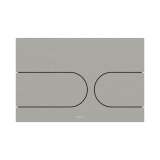 Cut out image of the TOTO Silver Auto Flush Push Plate